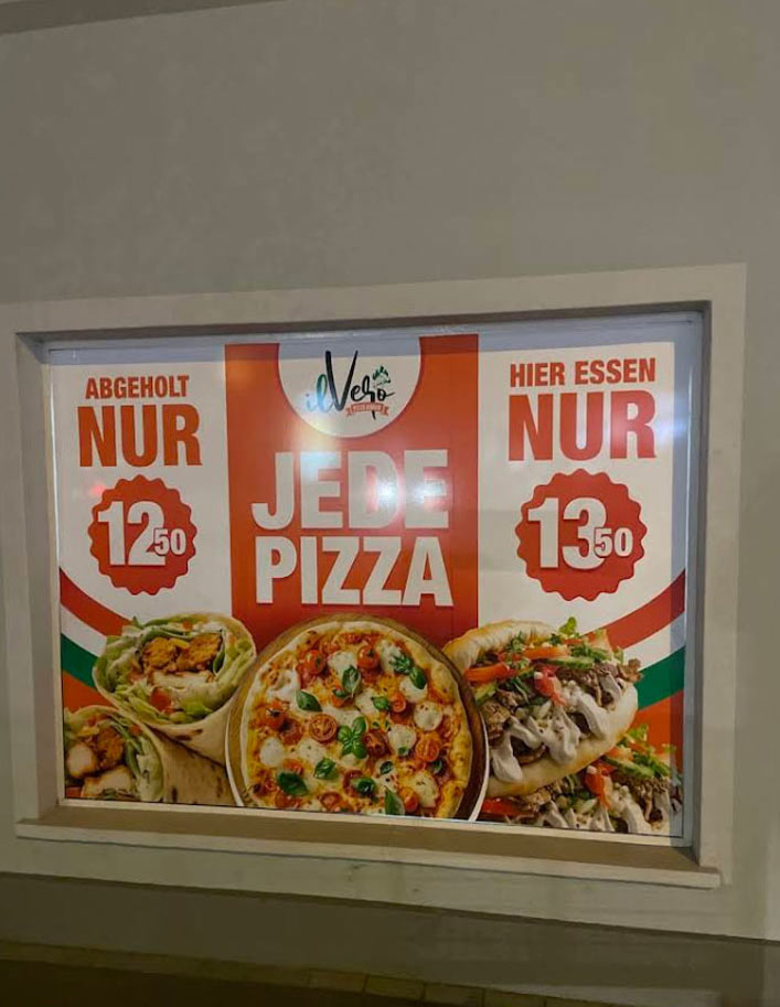 ilvero Pizza Kurier Brüttisellen